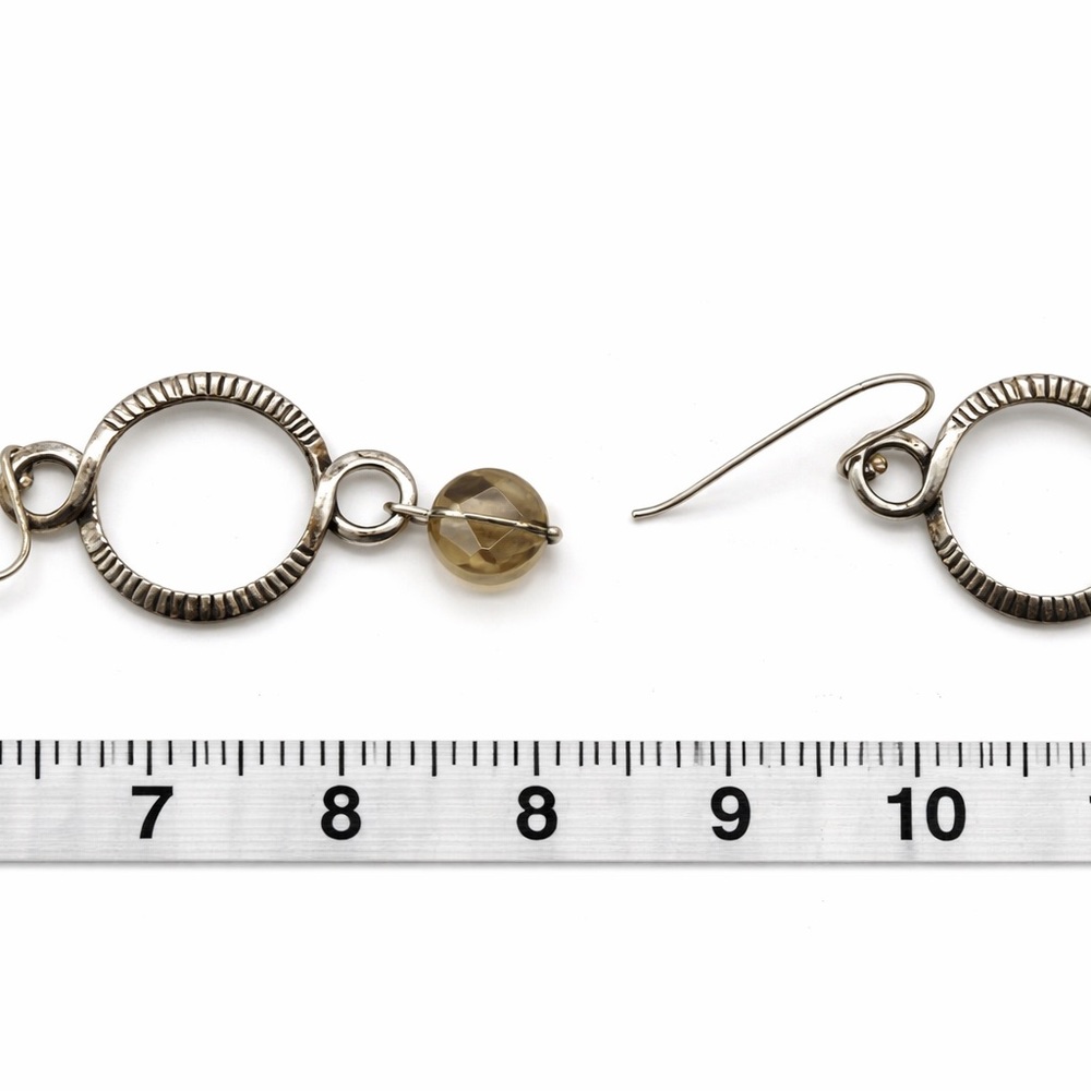 Silpada Sterling Smoky Quartz Dangle Earrings ✨ - Picture 4 of 4